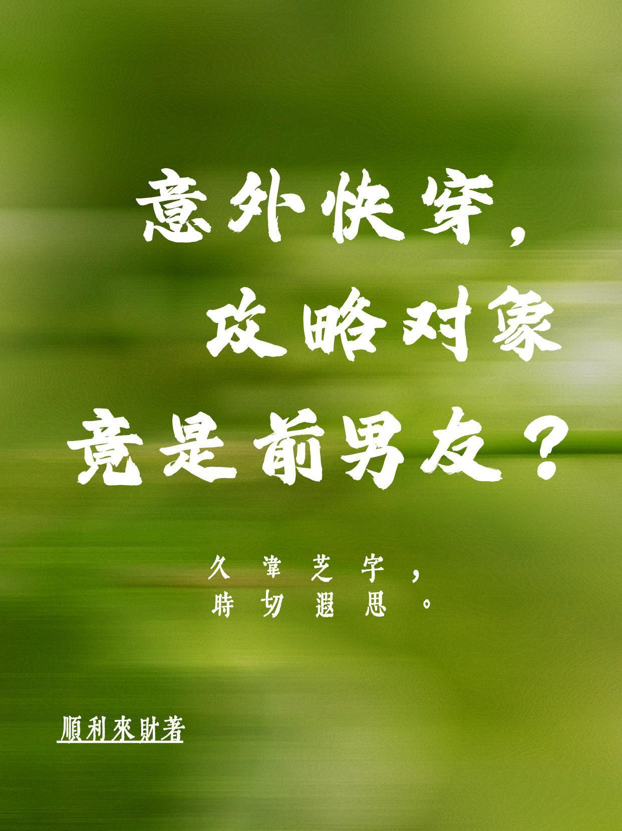 意外快穿，攻略对象竟是前男友？封面