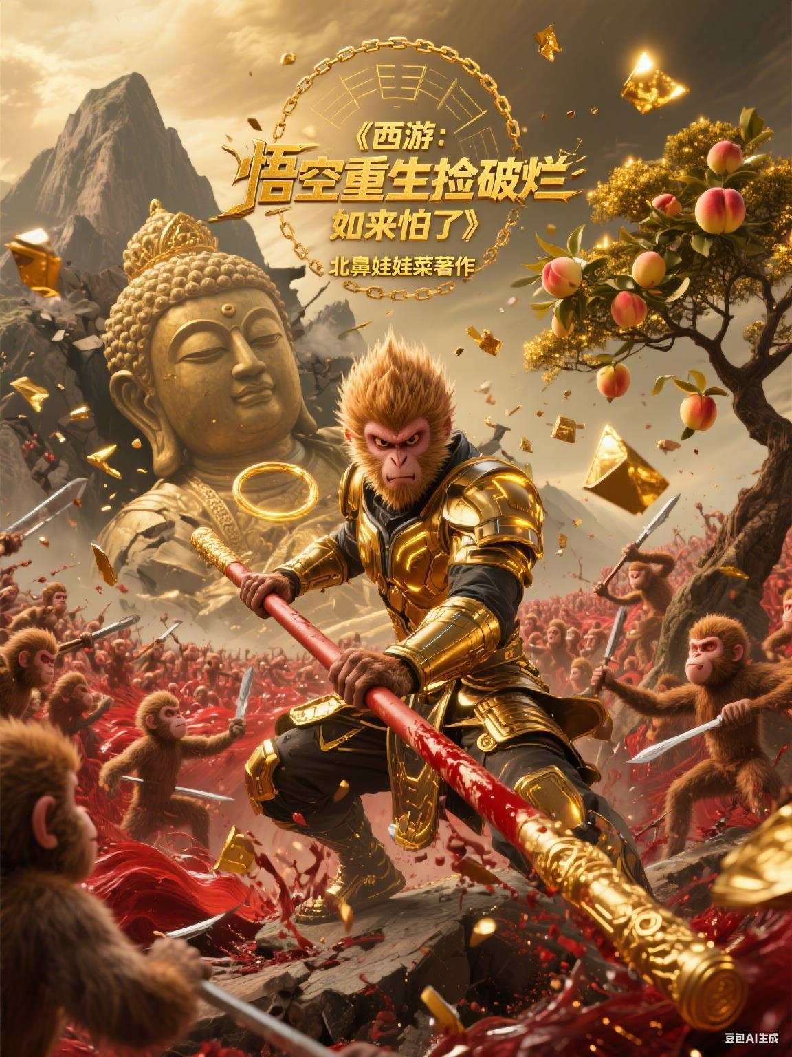 西游：悟空重生捡破烂，如来怕了封面