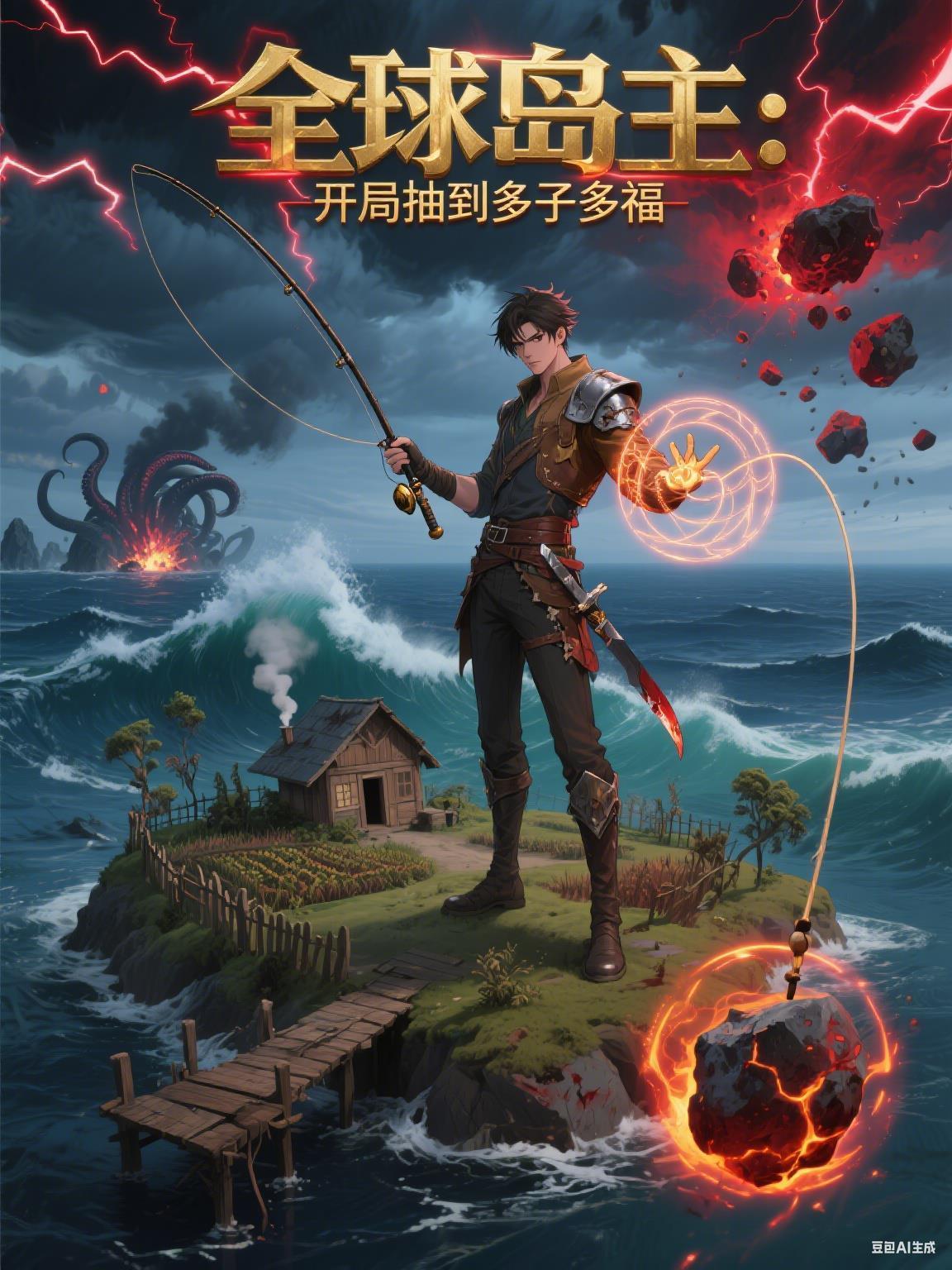 全球岛主：开局抽到多子多福封面